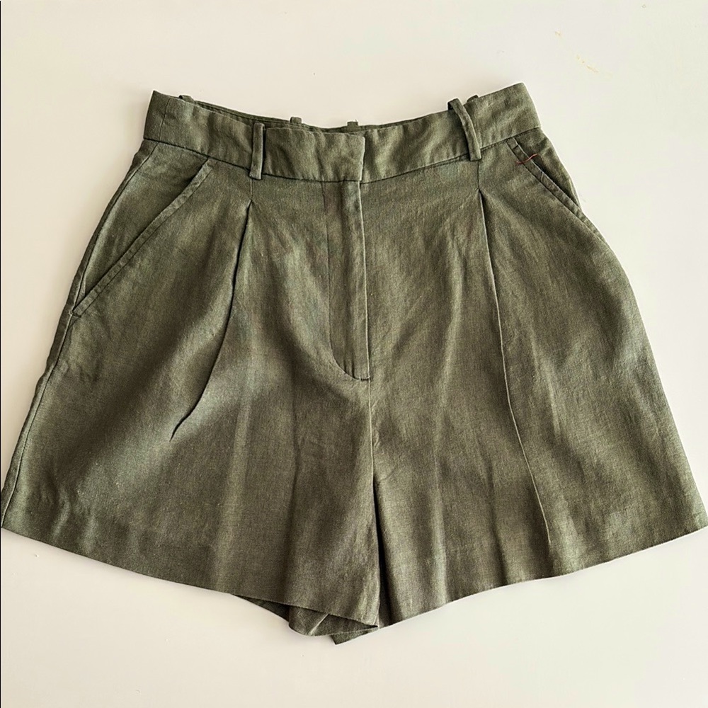 Zara Linen Shorts